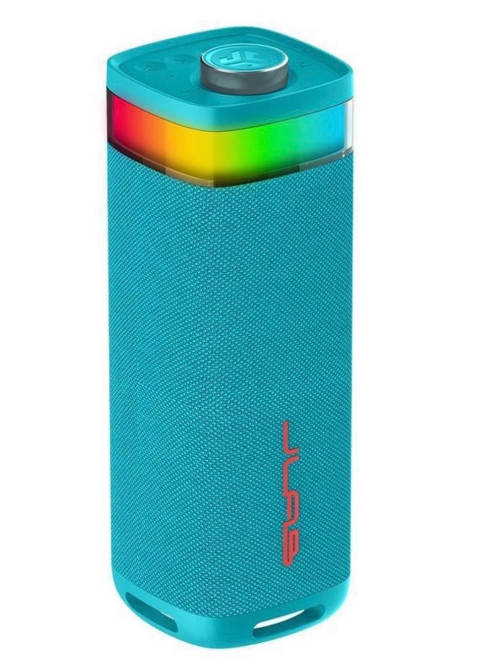 JLab Teal Portable Bluetooth Speaker with Multi-Color LED Ring